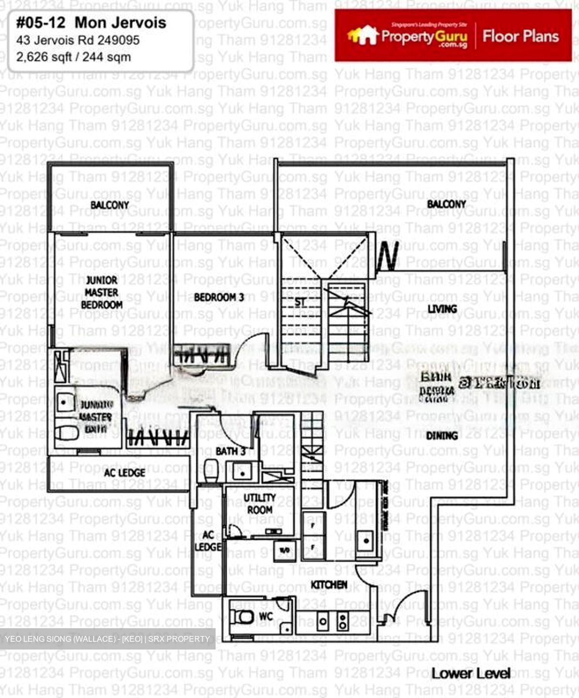 Mon Jervois (D10), Condominium #455607551